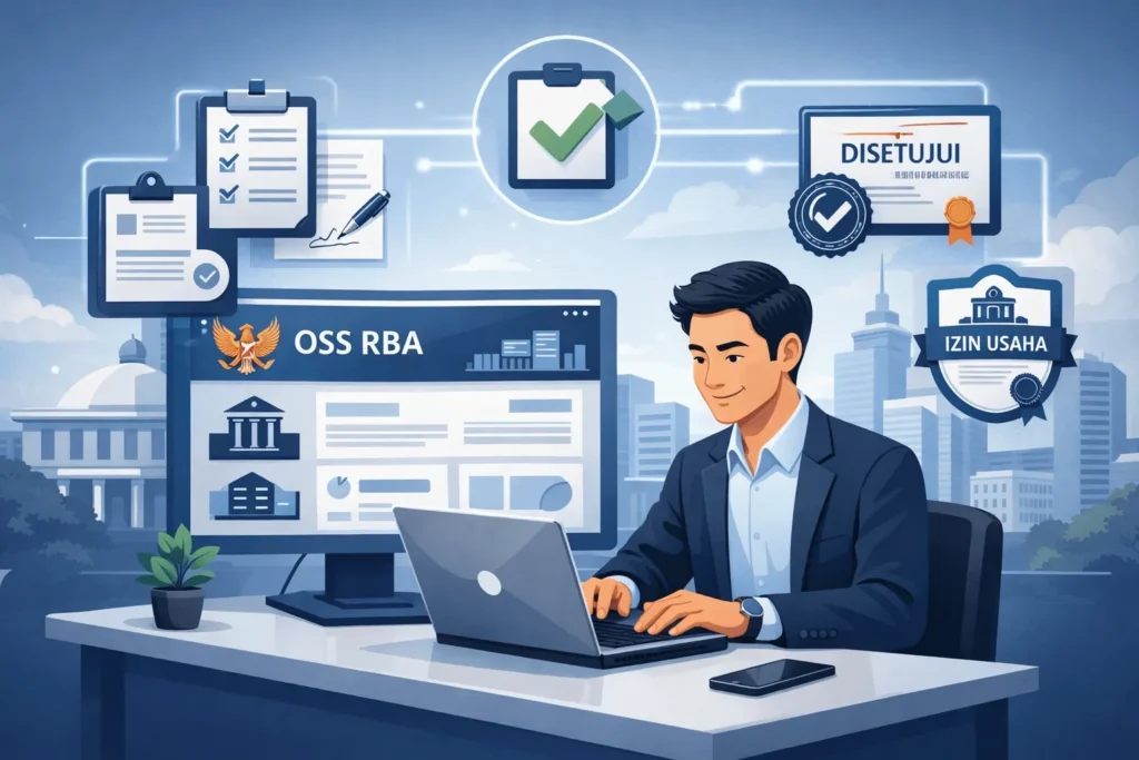 cara mendirikan PT di Indonesia 2026 melalui OSS RBA di Tangerang