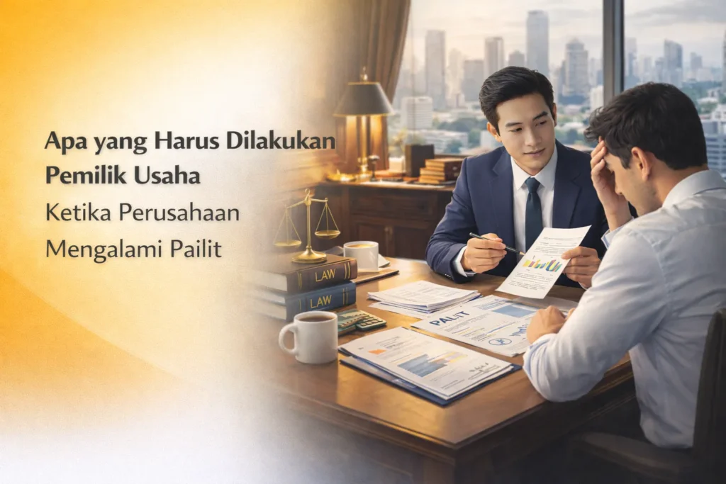 apa yang harus dilakukan pemilik usaha ketika perusahaan mengalami pailit