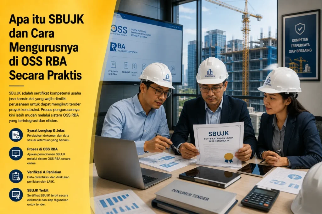 Apa itu SBUJK dan cara mengurusnya di OSS RBA